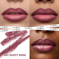LAMEL Contour Pencil Lip Definer Group- Dusty rose 407