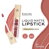 Eveline Cosmetics Wonder Match Creamy Liquid Matte Lipstick Group-07 TOFFEE