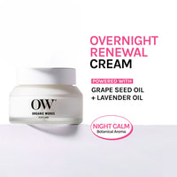Renewal Night Cream with Vitamin E, Lavender & Grape Seed Oil – 50ml Renewal Night Cream with Vitamin E, Lavender & Grape Seed Oil – 50ml