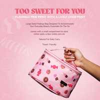 Pigment Play X Emoji Too Sweet For You Cosmetic Bag Group-Large
