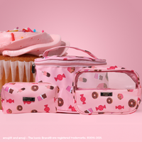 Pigment Play X Emoji Too Sweet For You Travel Bags ( Set of 3 ) Pigment Play X Emoji Too Sweet For You Travel Bags ( Set of 3 )
