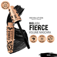 Revolution Big Lash Fierce Colour Mascara Group - Black B