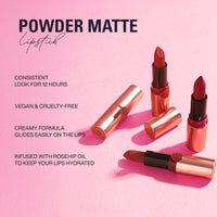 Makeup Revolution Powder Matte Lipstick Group-Lust