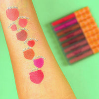 I Heart Revolution Tasty Peach Soft Peach Liquid Lipstick Group-Melba