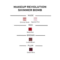 Makeup Revolution Shimmer Bomb Group-Glimmer Nude