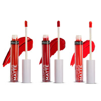 Revolution Relove Supermatte Liquid Lip Set Group-Heat