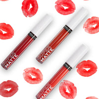 Revolution Relove Supermatte Liquid Lip Set Group-Heat