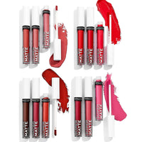 Revolution Relove Supermatte Liquid Lip Set Group-Heat