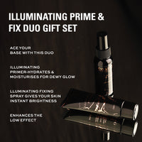 Makeup Revolution Illuminating Prime & Fix Duo Gift Set Makeup Revolution Illuminating Prime & Fix Duo Gift Set
