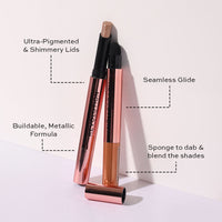 Makeup Revolution Lustre Wand Shadow Stick Group-Gold Flare