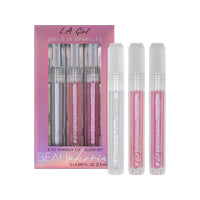 L.A. Girl BeauPhoria 3Pc Holographic Lip gloss Set L.A. Girl BeauPhoria 3Pc Holographic Lip gloss Set
