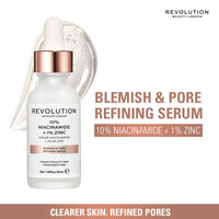 Revolution Skincare Blemish and Pore Refining Serum - 10% Niacinamide + 1% Zinc Revolution Skincare Blemish and Pore Refining Serum - 10% Niacinamide + 1% Zinc