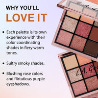 L.A. Girl Keep It Playful 9 Color Eye Palette Group-Playmate