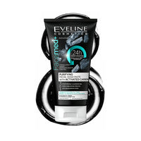Eveline Cosmetics Facemed+ Purifying Facial Wash Paste With Activated Carbon 150 ml Eveline Cosmetics Facemed+ Purifying Facial Wash Paste With Activated Carbon 150 ml