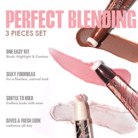 Focallure Perfect Blending 3 Pieces Set Group-Daisy Chain