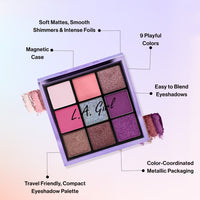 L.A. Girl Keep It Playful 9 Color Eye Palette L.A. Girl Keep It Playful 9 Color Eye Palette