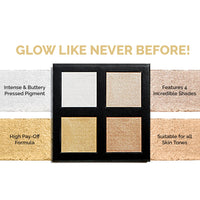 Revolution Pro 4K Highlighter Palette Group-Gold