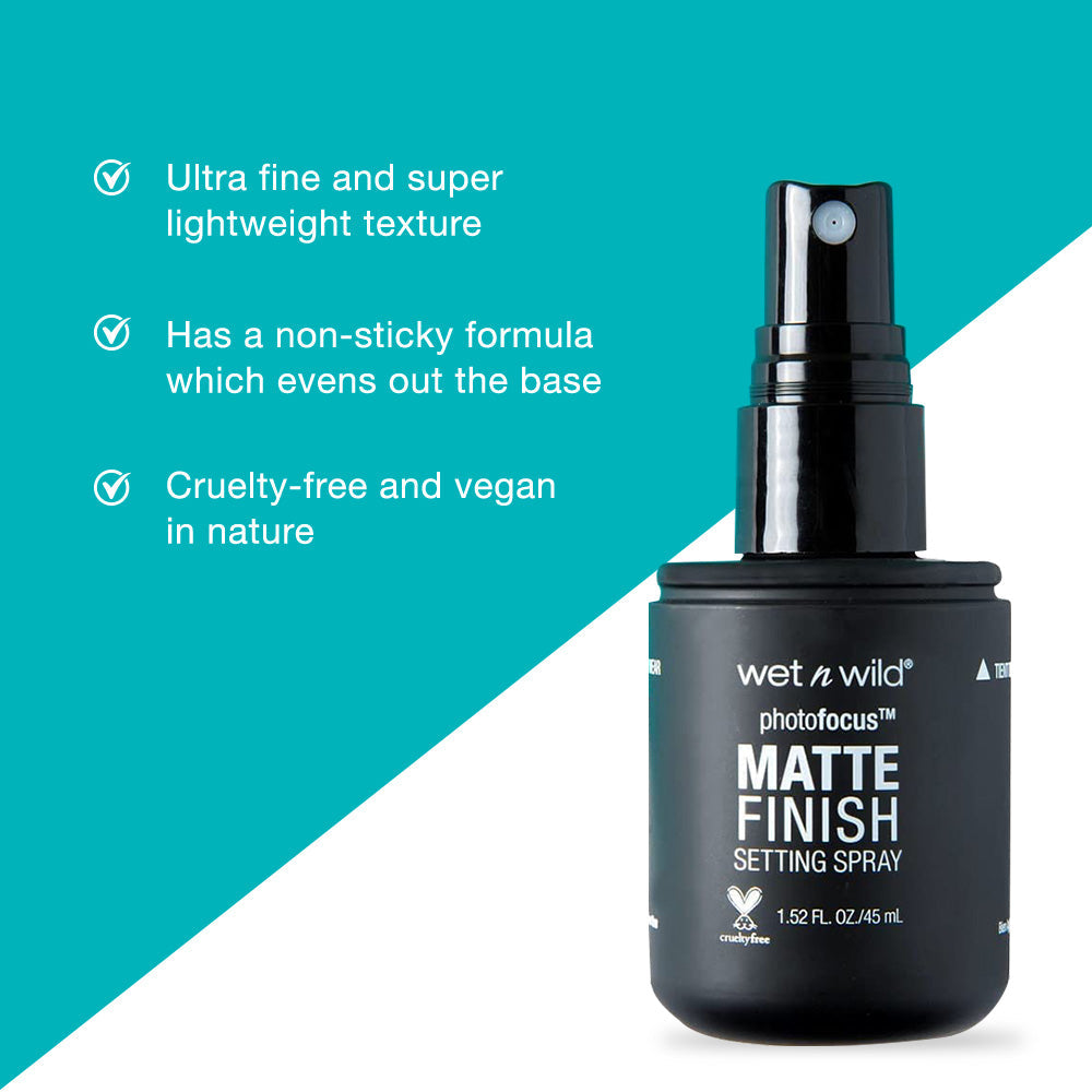 Wet n Wild Photo Focus Matte Setting Spray - Matte Appeal Wet n Wild Photo Focus Matte Setting Spray - Matte Appeal