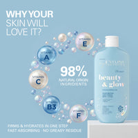 Eveline Cosmetics Beauty & Glow Moisturizing And Firming Body Lotion 350 ml Eveline Cosmetics Beauty & Glow Moisturizing And Firming Body Lotion 350 ml