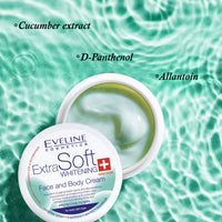 Eveline Cosmetics Soft Whitening Face And Body Care Cream 200 ml Eveline Cosmetics Soft Whitening Face And Body Care Cream 200 ml