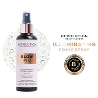 Makeup Revolution Glow fix Illuminating Fixing Spray Makeup Revolution Glow fix Illuminating Fixing Spray