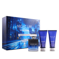 Insignia Night Life Exclusive Collection 3-Piece Gift Set – Eau De Toilette, Shower Gel & Shampoo 100ml Each Insignia Night Life Exclusive Collection 3-Piece Gift Set – Eau De Toilette, Shower Gel & Shampoo 100ml Each