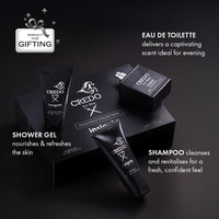 Credo For Men Exclusive Collection 3-Piece Gift Set – Eau De Toilette, Shower Gel & Shampoo 100ml Each Credo For Men Exclusive Collection 3-Piece Gift Set – Eau De Toilette, Shower Gel & Shampoo 100ml Each
