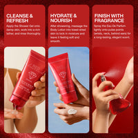 Red Diamond Gift Set – 3 Pcs | Eau De Parfum, Body Lotion & Shower Gel - 100ml Each Red Diamond Gift Set – 3 Pcs | Eau De Parfum, Body Lotion & Shower Gel - 100ml Each
