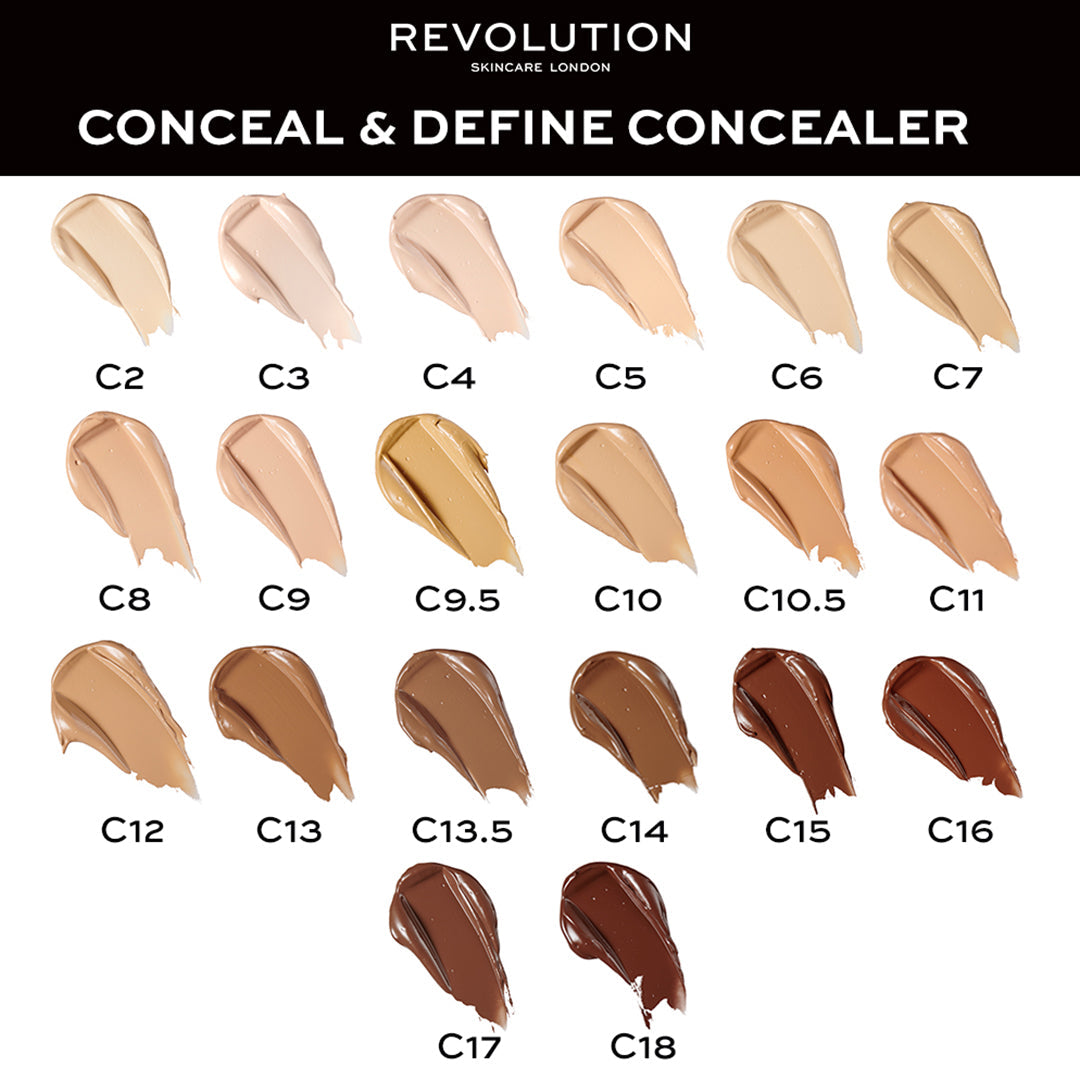 Makeup Revolution Conceal And Define Concealer Makeup Revolution Conceal And Define Concealer