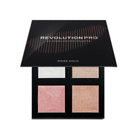 Revolution Pro 4K Highlighter Palette Group-Rose Gold
