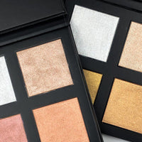 Revolution Pro 4K Highlighter Palette Group-Rose Gold