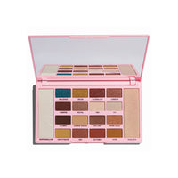 Makeup Revolution X Kisu Shadow & Highlighter Palette HOK Makeup Makeup Revolution X Kisu Shadow & Highlighter Palette Makeup Revolution 929A Eyes Eyeshadow Makeup Makeup revolution
