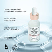 Revolution Skincare Blemish and Pore Refining Serum - 10% Niacinamide + 1% Zinc Revolution Skincare Blemish and Pore Refining Serum - 10% Niacinamide + 1% Zinc