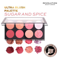 Makeup Revolution Ultra Blush Palette Group - Sugar and Spice 03