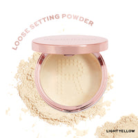 Makeup Revolution Conceal & Fix Setting Powder Light Yellow Makeup Revolution Conceal & Fix Setting Powder Light Yellow