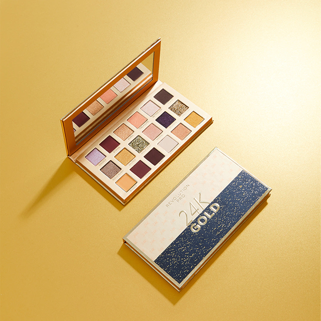 Revolution Pro 24K Gold Eyeshadow Palette Revolution Pro 24K Gold Eyeshadow Palette