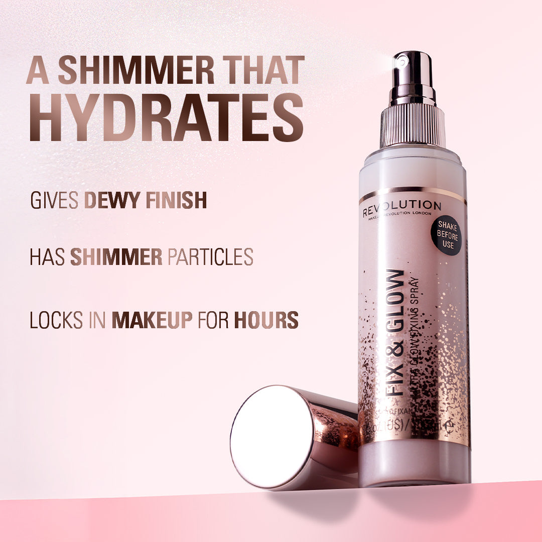 Makeup Revolution Fix & Glow Fixing Spray Makeup Revolution Fix & Glow Fixing Spray