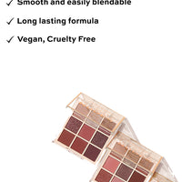 Makeup Revolution Ultimate Nudes Shadow Palette Group-Dark