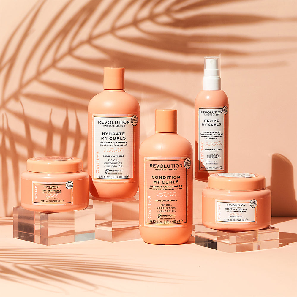 Revolution Haircare Define My Curls Leave In Styling Cream Revolution Haircare Define My Curls Leave In Styling Cream