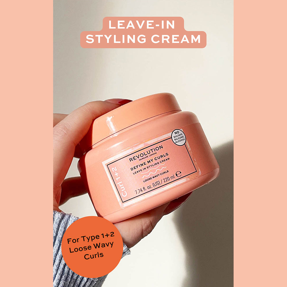 Revolution Haircare Define My Curls Leave In Styling Cream Revolution Haircare Define My Curls Leave In Styling Cream