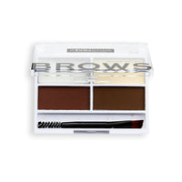 Revolution Relove Colour Cult Brow Palette Group-Dark