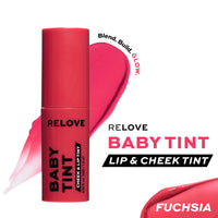 Revolution Relove Baby Lip & Cheek Tint Group - Fuchsia