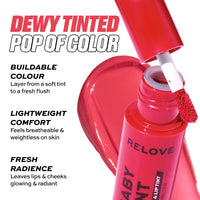 Revolution Relove Baby Lip & Cheek Tint Group - Fuchsia