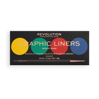Makeup Revolution Graphic Eyeliner Palettes Group-Bright Babe