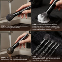Makeup Revolution X Game of Thrones 3 Eyed Raven Brush Set Makeup Revolution X Game of Thrones 3 Eyed Raven Brush Set