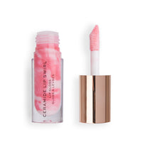 Makeup Revolution Ceramide Swirl Lip Gloss Group-Soft Pink