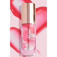 Makeup Revolution Ceramide Swirl Lip Gloss Group-Soft Pink