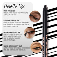 Makeup Revolution Streamline Waterline Eyeliner Pencil Group-Brown