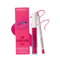 Makeup Revolution Lip Contour Kit Group-Soulful Pink