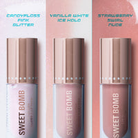 Makeup Revolution Y2K Baby Sweet Bomb Lip Gloss Group-Strawberry Swirl Nude